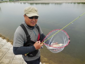 スーパーヤマメ釣果第１号(人”▽｀)おめでとう!(^^)!