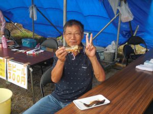 会津大川三本松ヤナ場オープンしました。(‘ω’)ノ